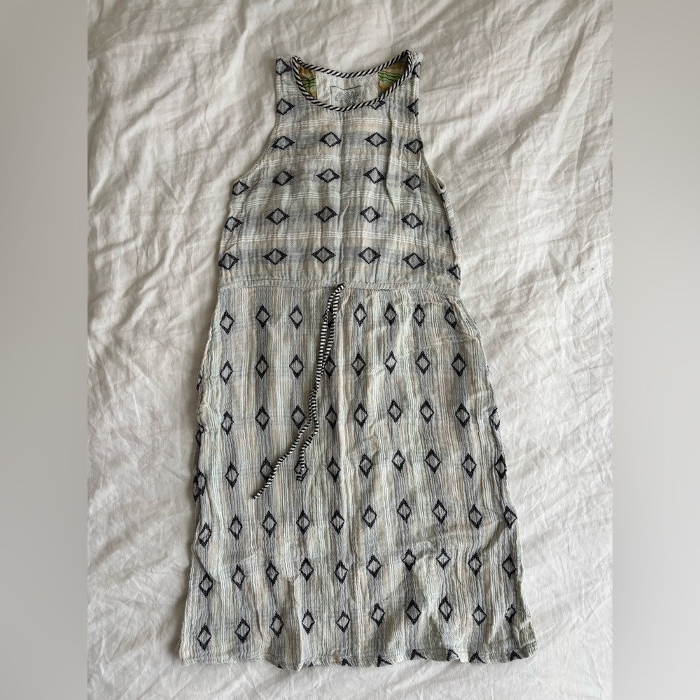Ace & Jig Black and White Patterned Dress